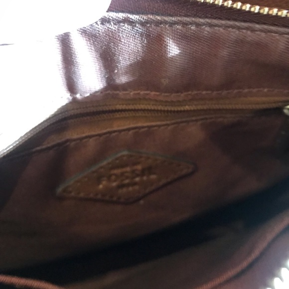 Fossil Brown Small leather Crossbody - Picture 5 of 8